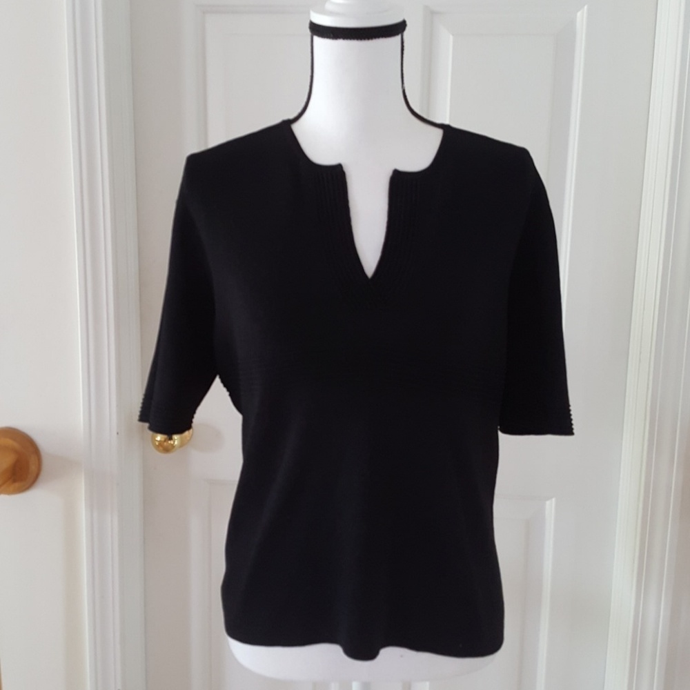 20:08 Cable & Gauge Knit Top - Picture 1 of 8